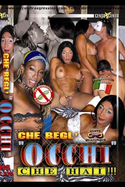 Foto frontale della copertina del film di Boing Boing La Vera Pantera Nera Pornostar transexescort San Paolo